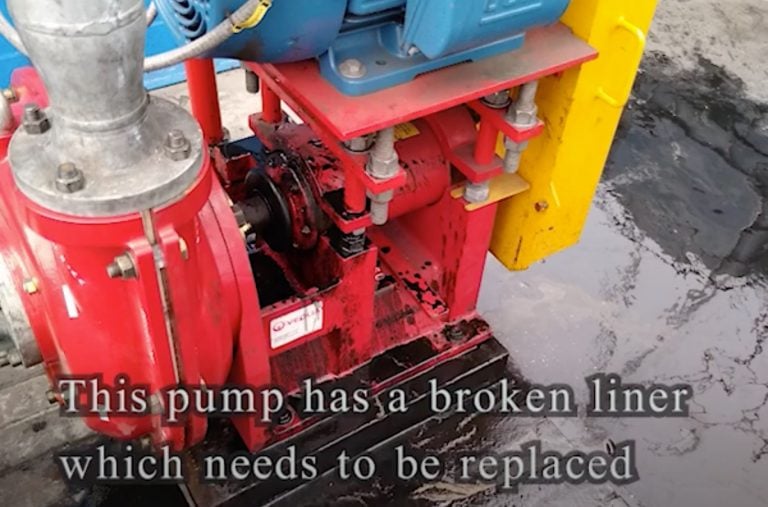 Slurry Pump Liner Replacement